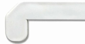 DANKE заглушка торцевая 350 мм KOMFORT Мрамор серый глянец